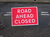 Upcoming road closures on New Mill and Hoop Roads