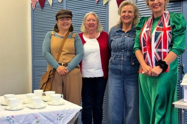Laura Anne Jones celebrates VE day in Monmouthshire