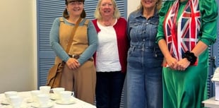 Laura Anne Jones celebrates VE day in Monmouthshire