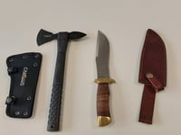 Fearsome set of knives handed in to police