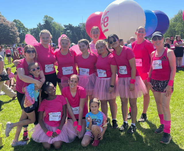 Haberdashers Monmouth raise £2,676 in charity mud run