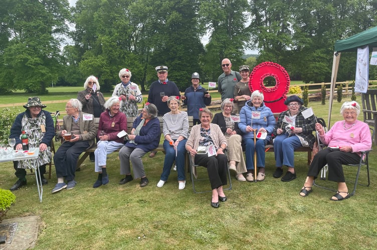 Community at the VE Day commemoration
