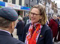 Fookes marks VE Day in Monmouthshire