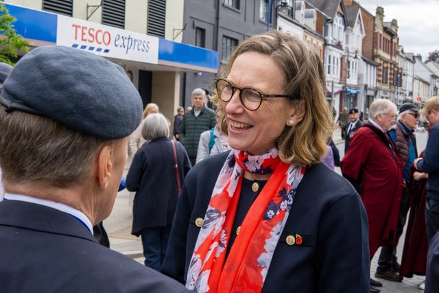 Fookes marks VE Day in Monmouthshire