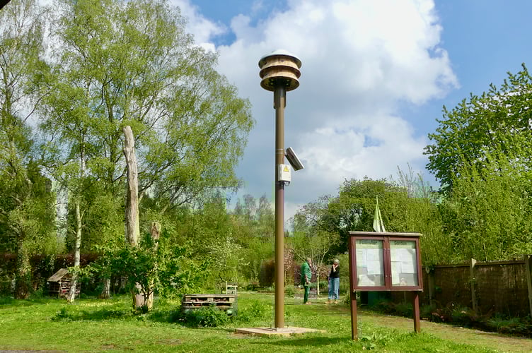 The Usk swift tower at County Hall, The Rhadyr