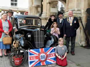 Monmouth's 80th VE Day commemoration
