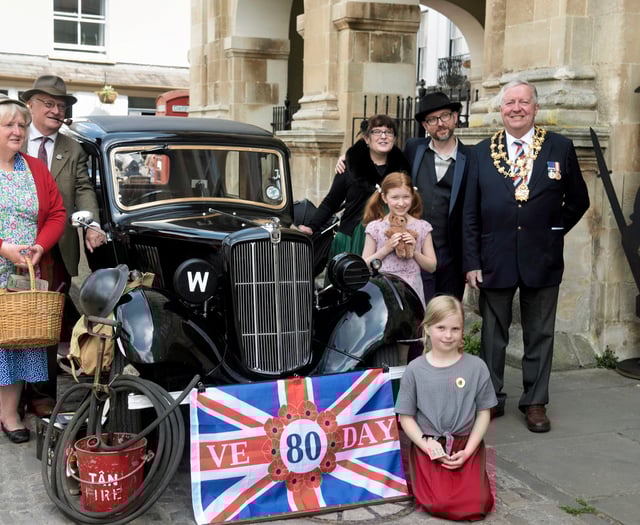 Monmouth's 80th VE Day commemoration
