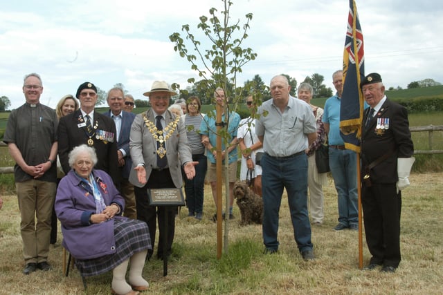 Peace tree planted at Violette Szabó museum