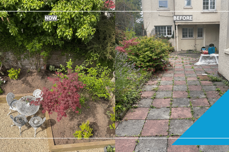 The gardens makeover 
