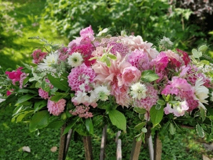 Funeral flowers at Chelsea show