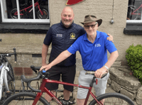 Chris Davis joins Hoy's charity cycle