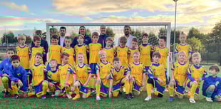 Monmouth FC U9s secure kit sponsorship