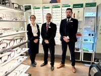 Chepstow opticians unveils £60,000 refurbishment
