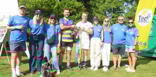 Day for Ted proves a blazing success