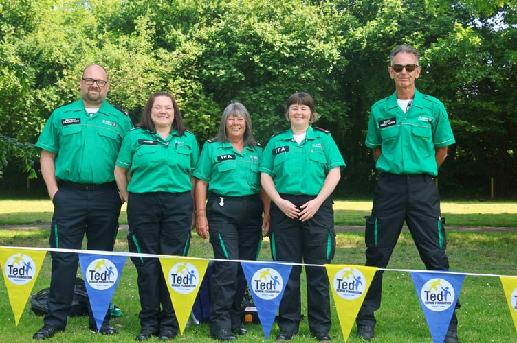 St Johns Ambulance were in attendance