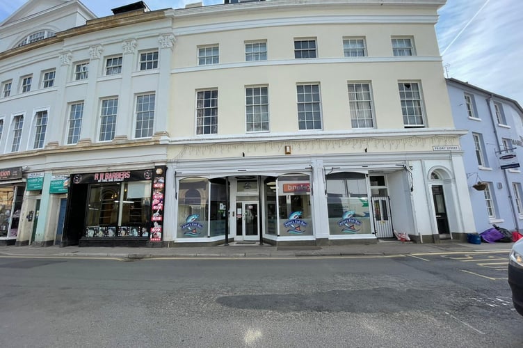 Some of the affected properties on Priory Street