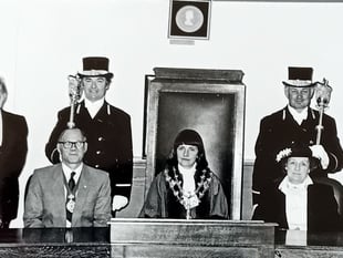 Jane Harvey: Monmouth's youngest Mayor