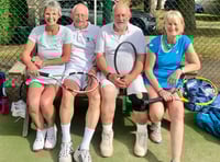 Village club's annual tennis tournament proves big hit  