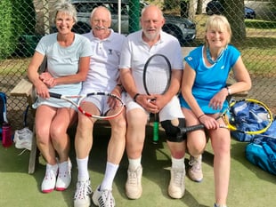 Village club's annual tennis tournament proves big hit  