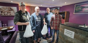 Indian Summer treats Foodbank clients to meals