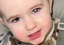 Dad goes extra mile after tot's white glow eye cancer shock