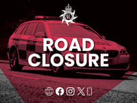 A40 southbound Raglan closed