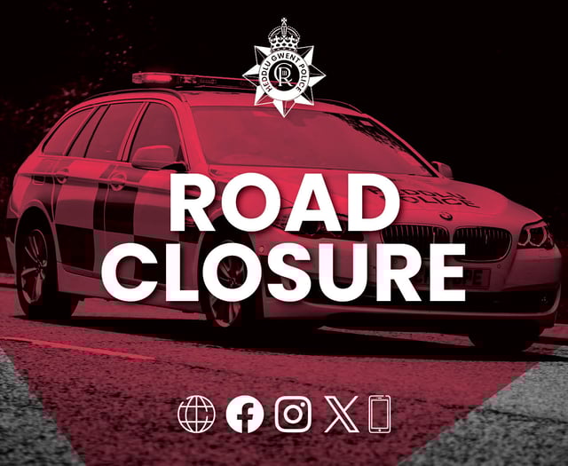 A40 southbound Raglan closed