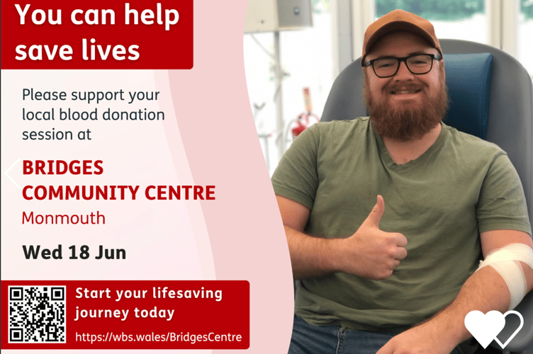 The Welsh Blood Service- session at Bridges Community Centre