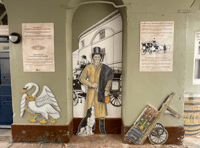 WATCH: Monmouth's White Swan Court Unveils New History Panels