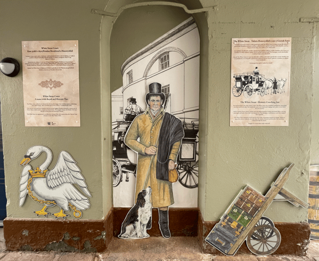 WATCH: Monmouth's White Swan Court Unveils New History Panels