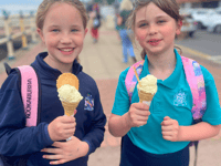 Students discover beach safety in Penarth