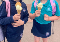 Beach safety lessons at Penarth lifeboat