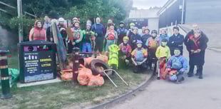 Wyedean Canoe Club's River Wye litter pick