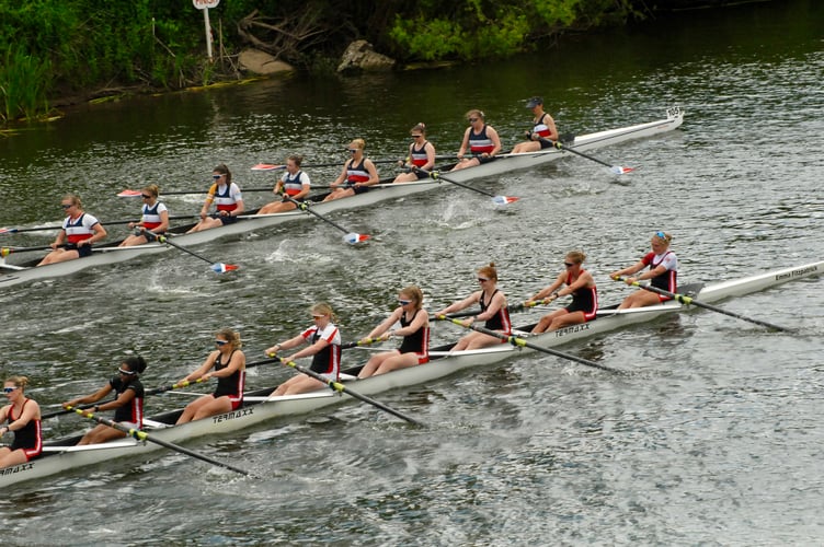City of Oxford beat Cardiff in a tight women's 8s race