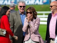 Racehorse owner Sue pays tribute to late husband with Chepstow race