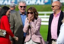 Racehorse owner Sue pays tribute to late husband with Chepstow race