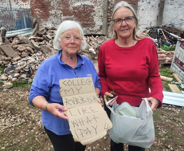 litter volunteers targeted with notice