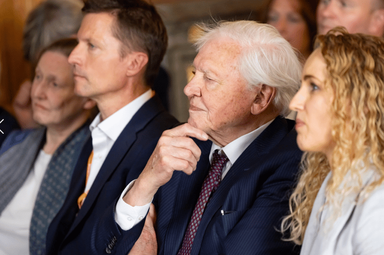David Attenborough at special screening of 'Ocean'