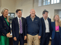 Transport secretary at A40 Raglan junction