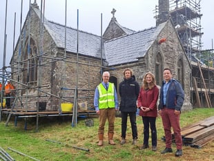 Sawmill chips in to help save rural church 