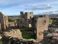 Step back in time at Raglan Castle!
