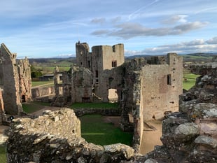 Step back in time at Raglan Castle!