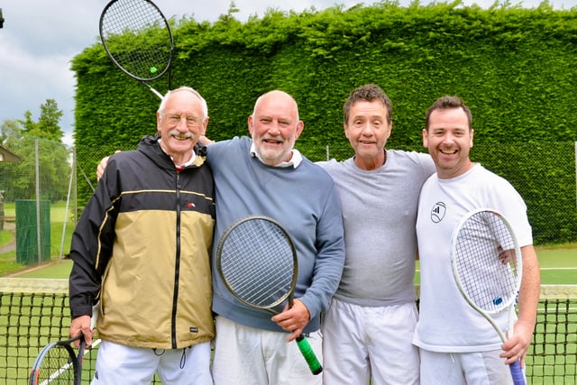 Doubles finals prove smash hit at tennis club