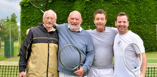 Doubles finals prove smash hit at tennis club