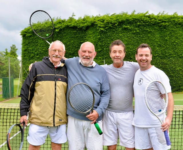 Doubles finals prove smash hit at tennis club