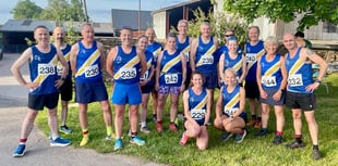 Runners tackle five-mile Llangrove loop