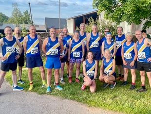 Runners tackle five-mile Llangrove loop