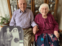 Monmouth couple celebrates 70 years of marriage