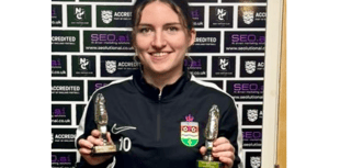Millie scores with two awards at team honours night