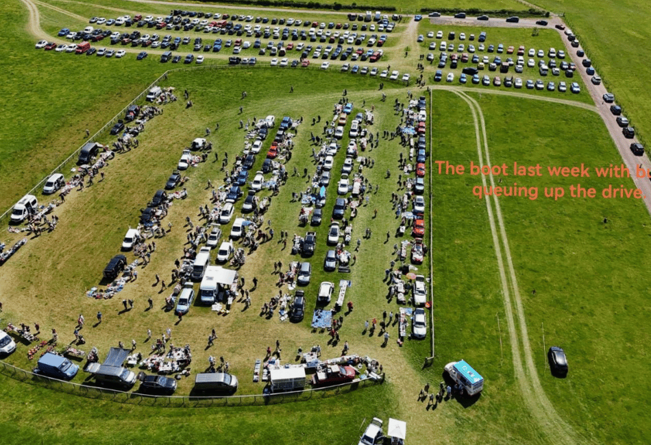 Monmouth car boot returns to Saturdays